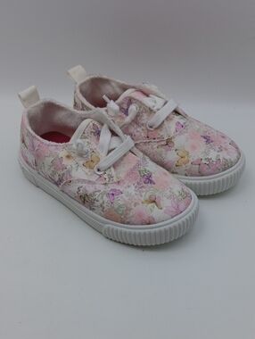 BLOWFISH MALIBU KIDS FLORAL AND BUTTERFLIES  CANVAS  SNEAKERS SIZE 9